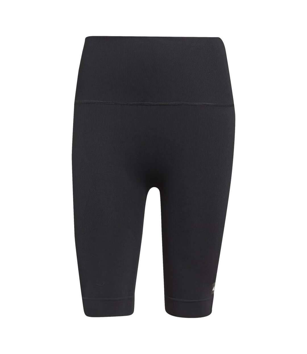 Womens/ladies Formotion Sculpt Primegreen High Rise Cycling Shorts Black Adidas-2