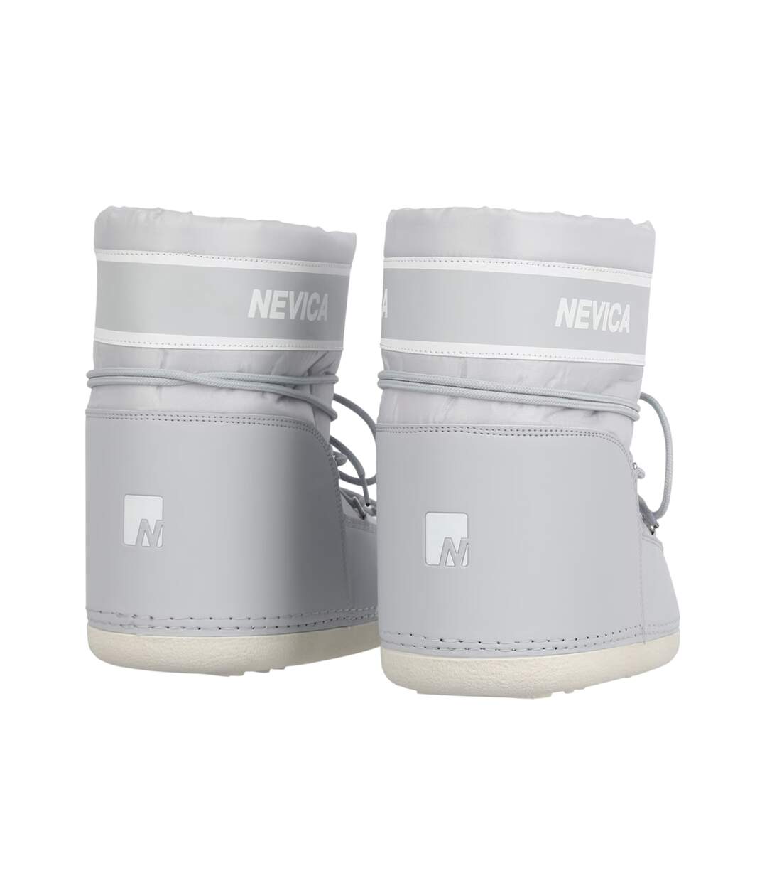 Womens/ladies Zermatt Snow Boots Grey Nevica-2