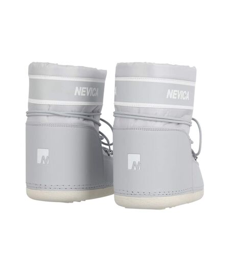 Womens/ladies Zermatt Snow Boots Grey Nevica