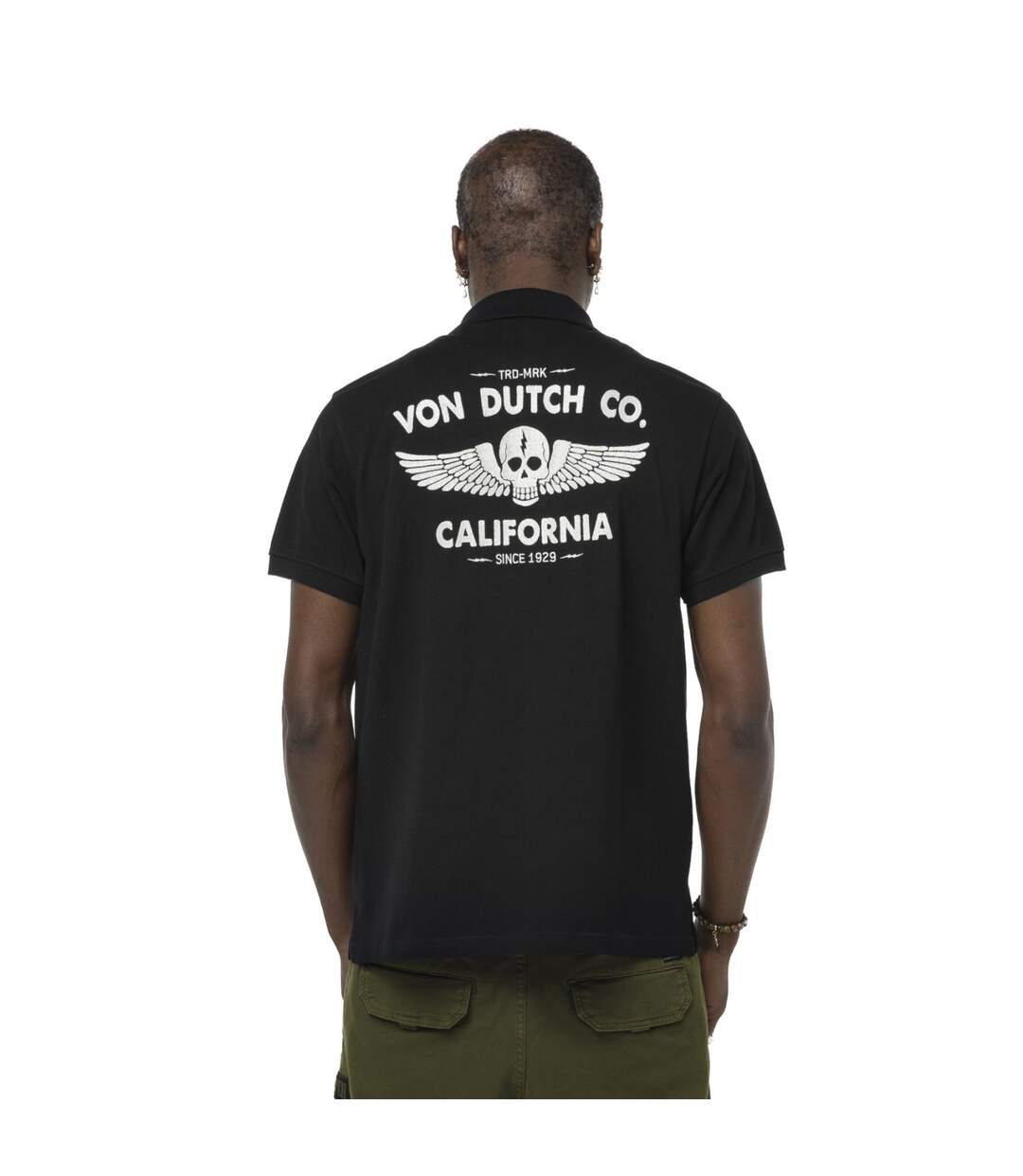 Polo homme manches courtes avec broderie Company Vondutch-3