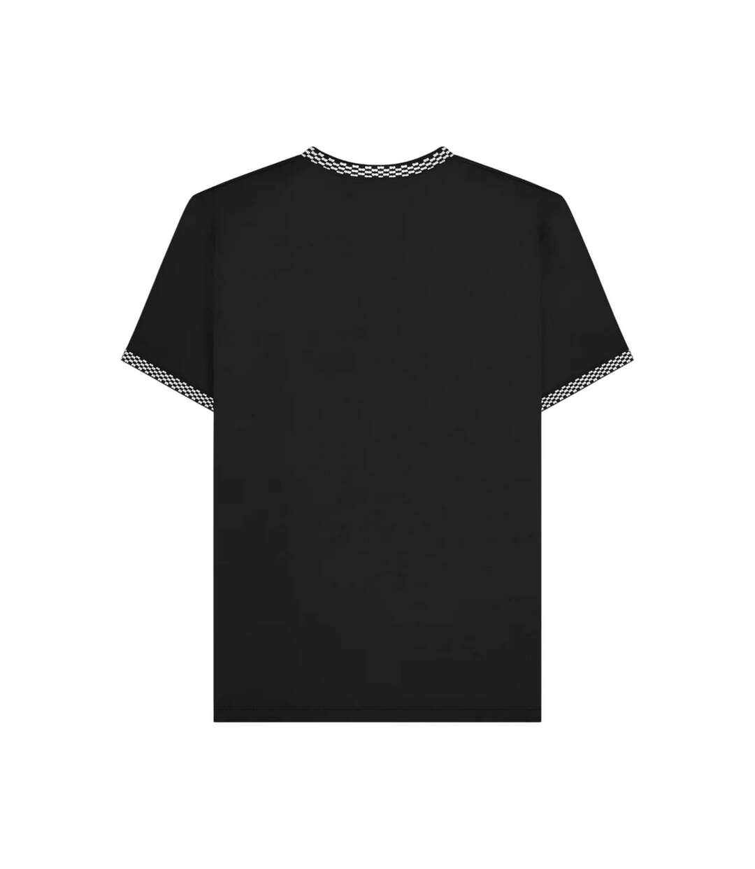 T-shirt Motif/style Deux Tons Homme Noir Lambretta-3