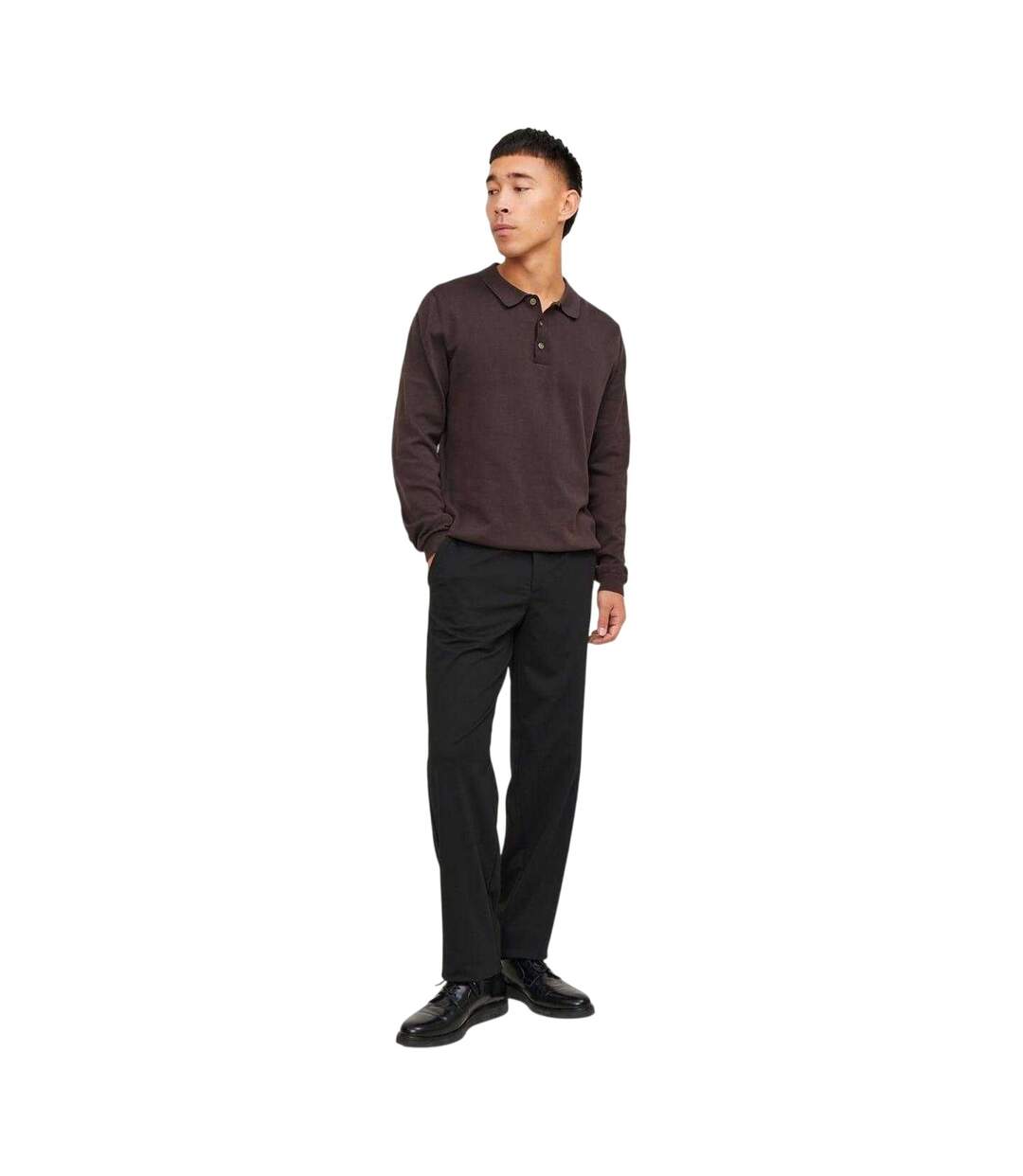 Chino Pierre Homme Noir Jack And Jones-1