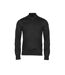Tee Jays Mens Half Zip Sweatshirt (Black) - UTPC6826