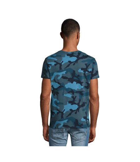 T-shirt Homme Bleu SOLS