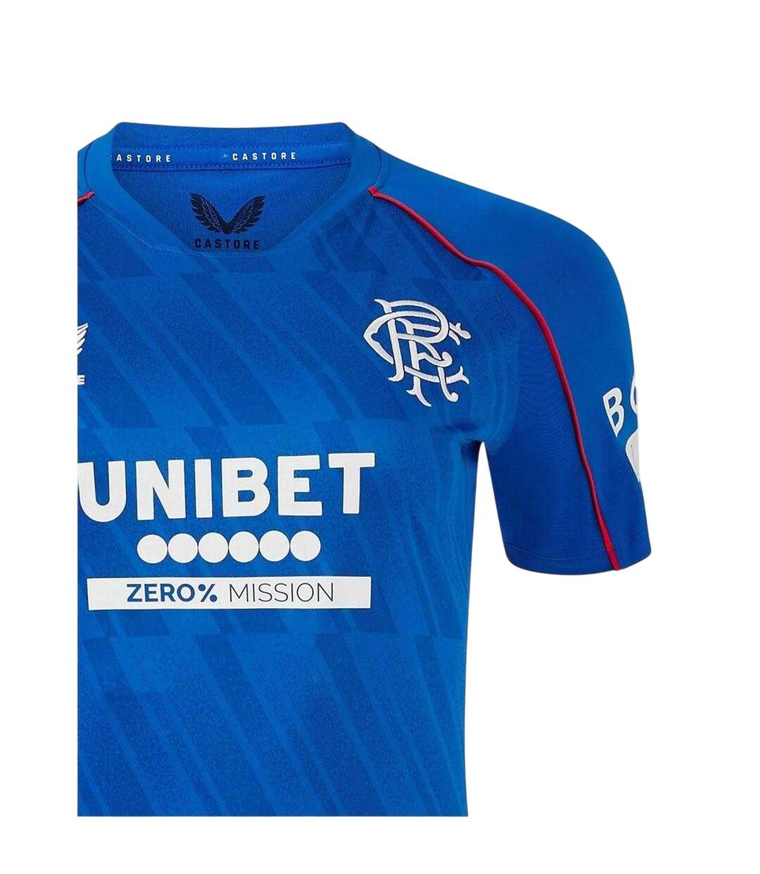 Maillot De Foot Motif/style Rangers Fc Femme Bleu Castore-3