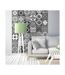 Papier Peint Arabesque Black & White 50x1000cm-1