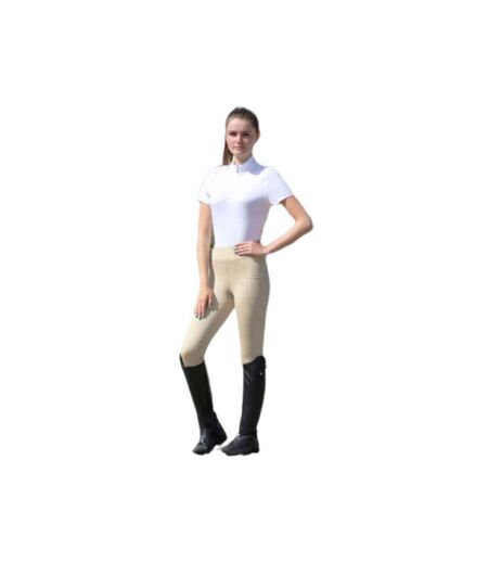 Womens/ladies Dynamizs Show Shirt White Hy