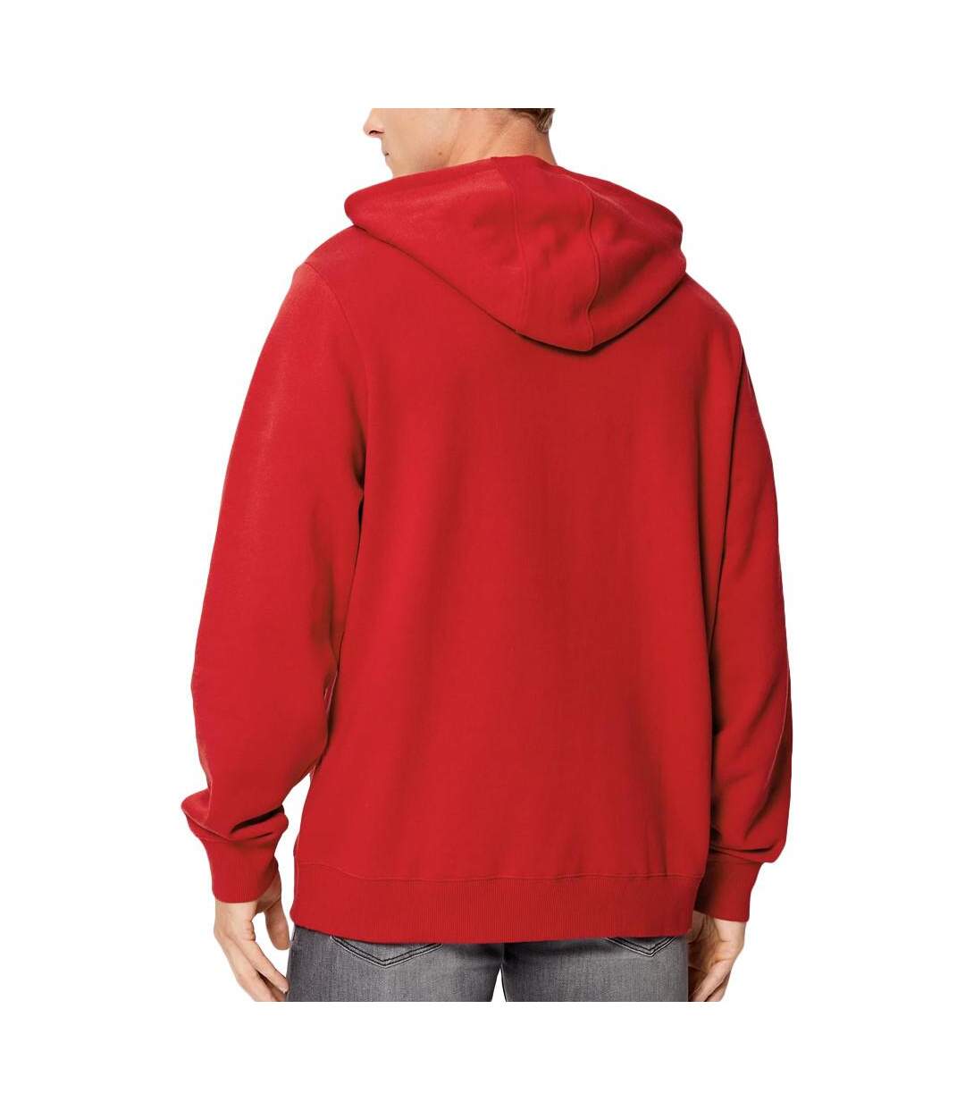 Sweat à Capuche Rouge Homme Guess Roy - M-2