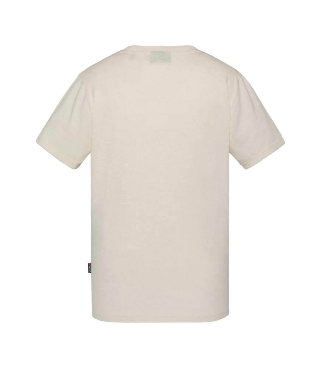 T-Shirt beige homme schott tskea1-2
