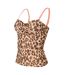 Haut de tankini aceana femme marron / beige Regatta