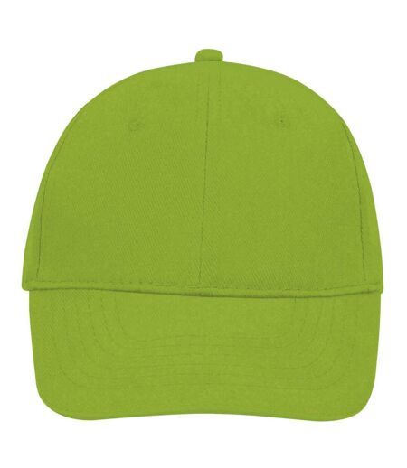 SOLS Unisex Buffalo 6 Panel Baseball Cap (Lime)