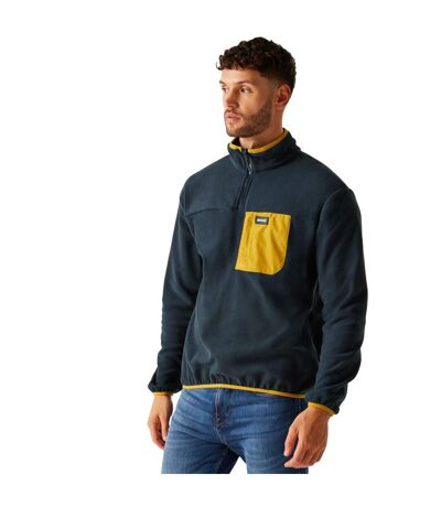 Haut Polaire Frankie Homme Bleu Marine Moutarde Regatta
