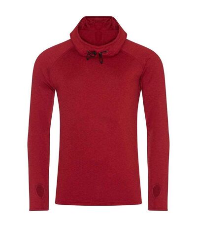 Haut just cool homme rouge chiné Awdis Awdis