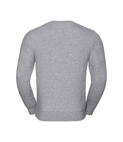 Mens authentic sweatshirt light oxford Russell