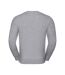 Mens authentic sweatshirt light oxford Russell