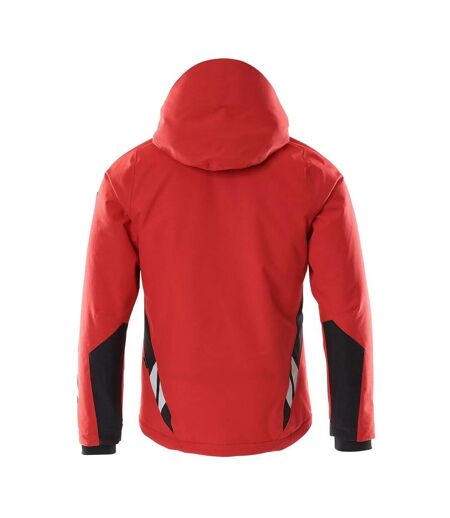 Mens Accelerate Cli Jacket Traffic Red Black Mascot