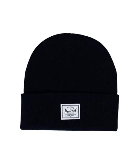 Elmer ribbed beanie solid black Herschel