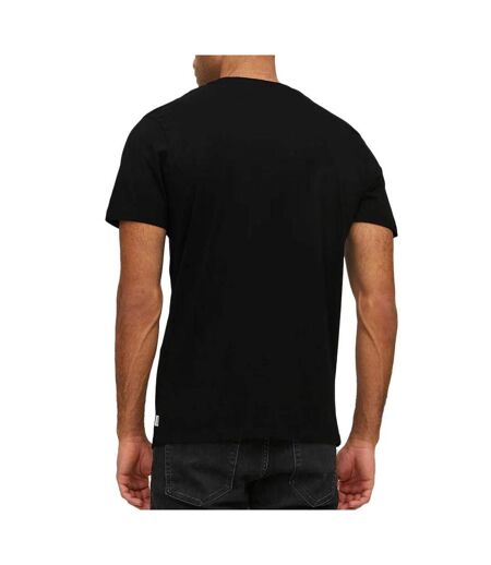 T-shirt Noir Homme Jack & Jones Basic V - L