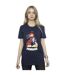 Disney Femmes/Les femmes Princesse Fearless - T-shirt en coton avec petit ami (Bleu marine) - UTBI42965-2