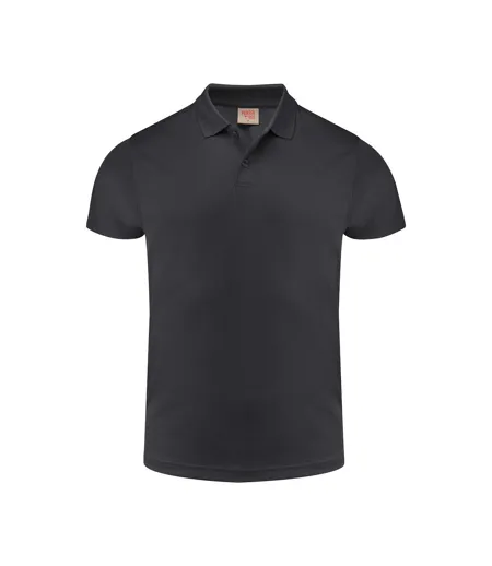 Polo Smash Homme Noir Printer RED