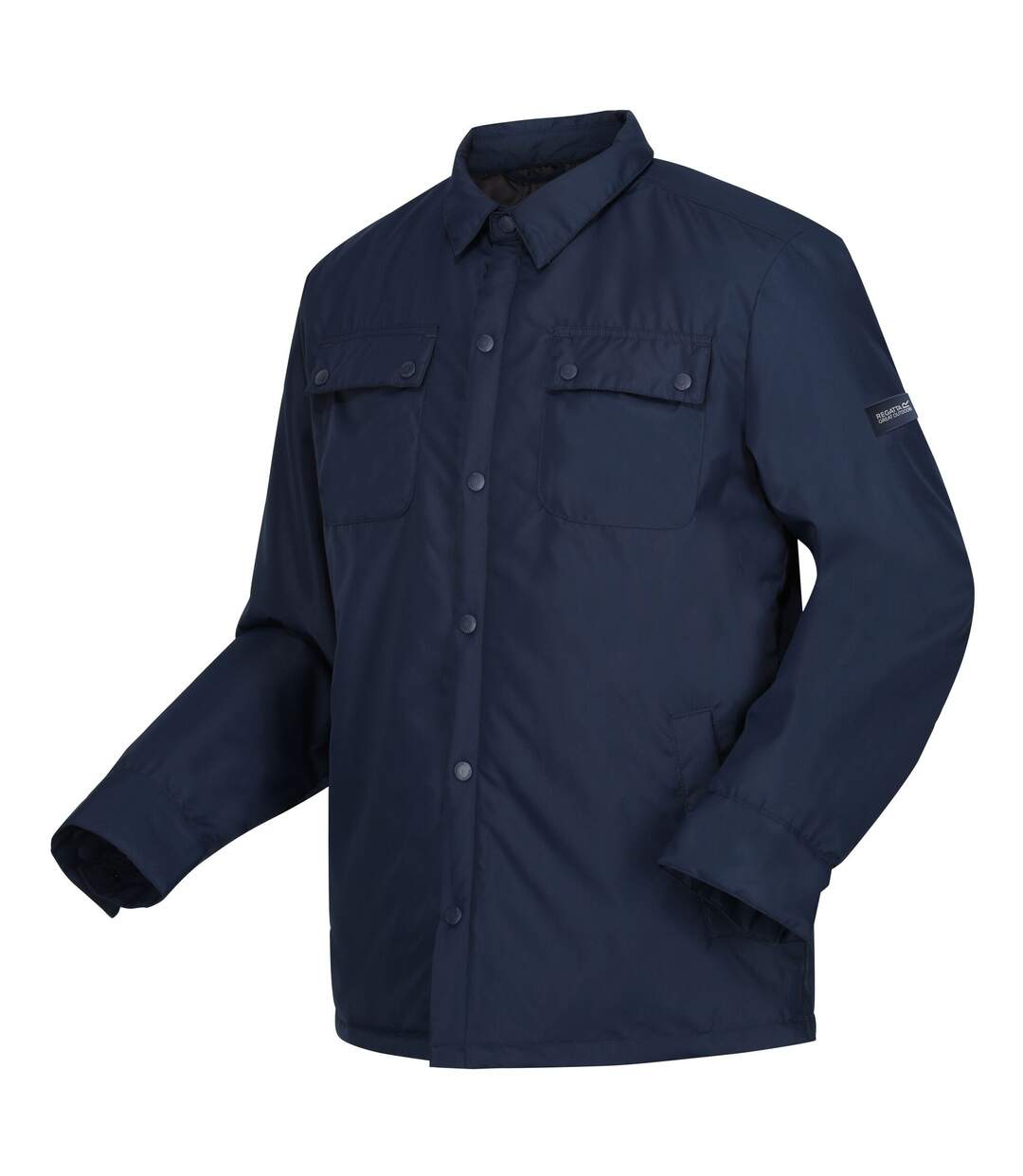 Mens Vinca Shacket Jacket Navy Regatta-4