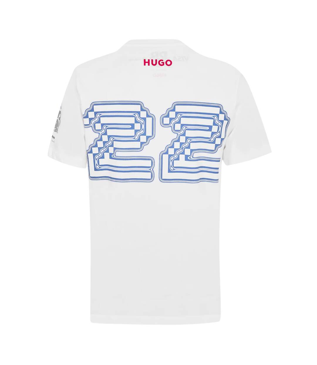 T-shirt Tsunoda Homme Blanc Hugo-2