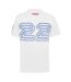 T-shirt Tsunoda Homme Blanc Hugo-2