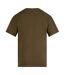 Unisex Adult Heavyweight T-shirt Khaki Green Anthem-2