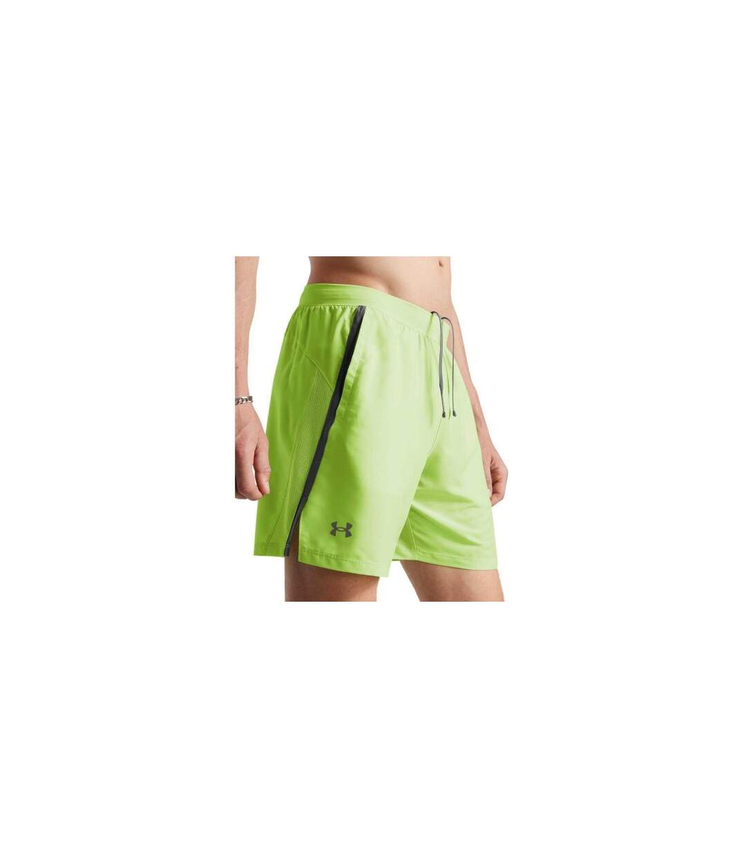 Short De Course Launch Homme Vert Under Armour-1