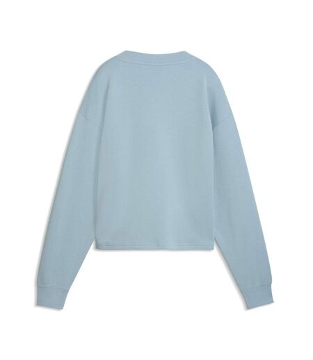 Sweat bleu femme puma elevated