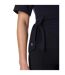 Womens/ladies Soft Wrap Top Black Sweaty Betty-4