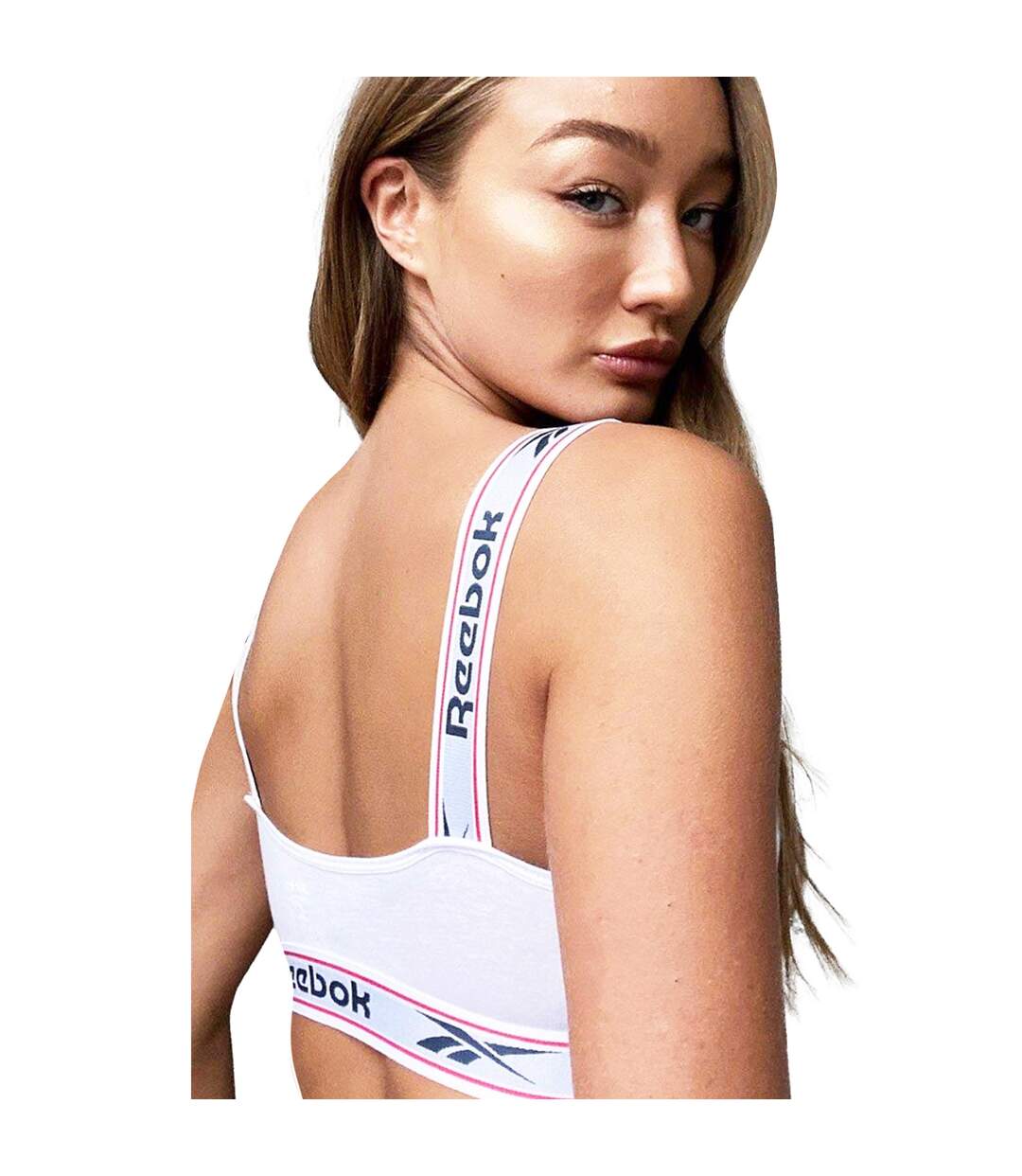 Brassière De Sport Krystal Femme Blanc Reebok-1