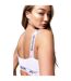 Brassière De Sport Krystal Femme Blanc Reebok-1