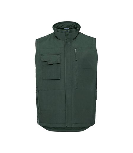 Veste Sans Manches Homme Vert Bouteille Russell