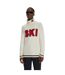 Mens Ski Turtle Neck Jumper White Boss-4