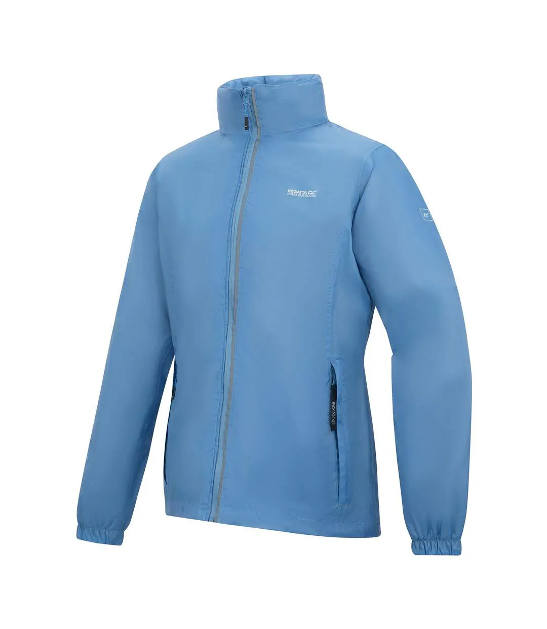 Veste Imperméable À Capuche Corinne Femme Bleu Délavé Regatta-4