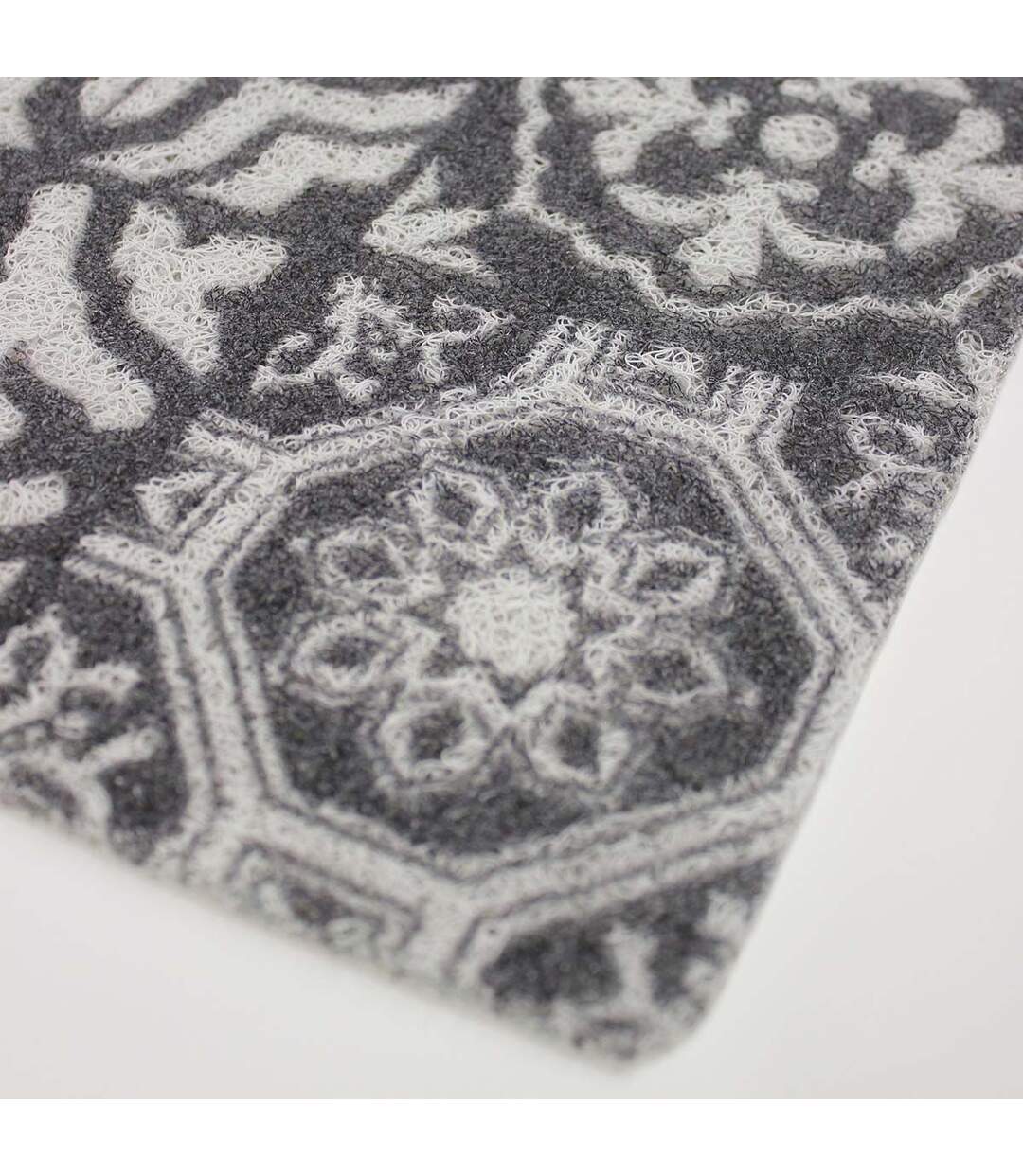 Tapis d'Entrée Lisbonne 45x75cm Gris-2