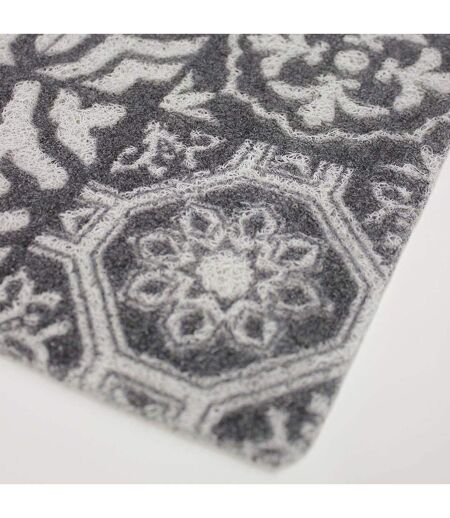 Tapis d'Entrée Lisbonne 45x75cm Gris