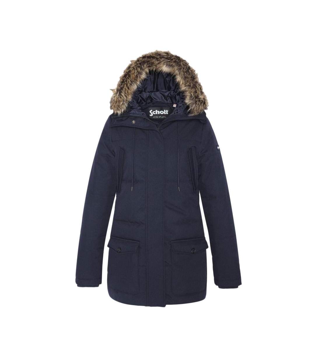 Parka Marine Femme Schott CAMILIA - XS