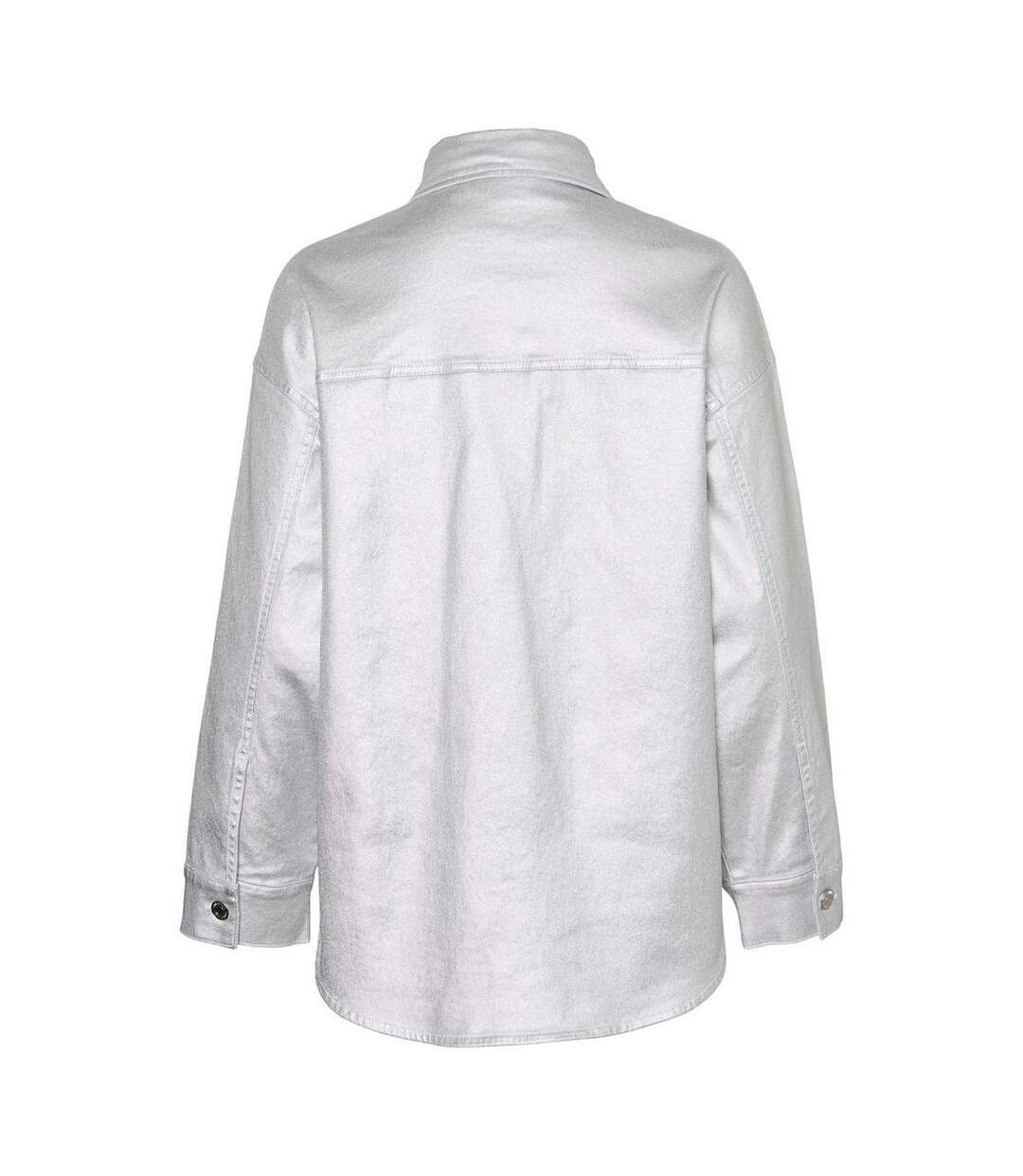 Chemise Riva Femme Argenté Vero Moda-2