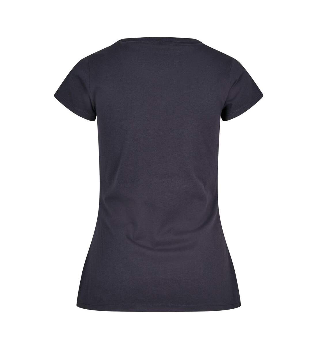 T-shirt basic femme bleu marine Build Your Brand