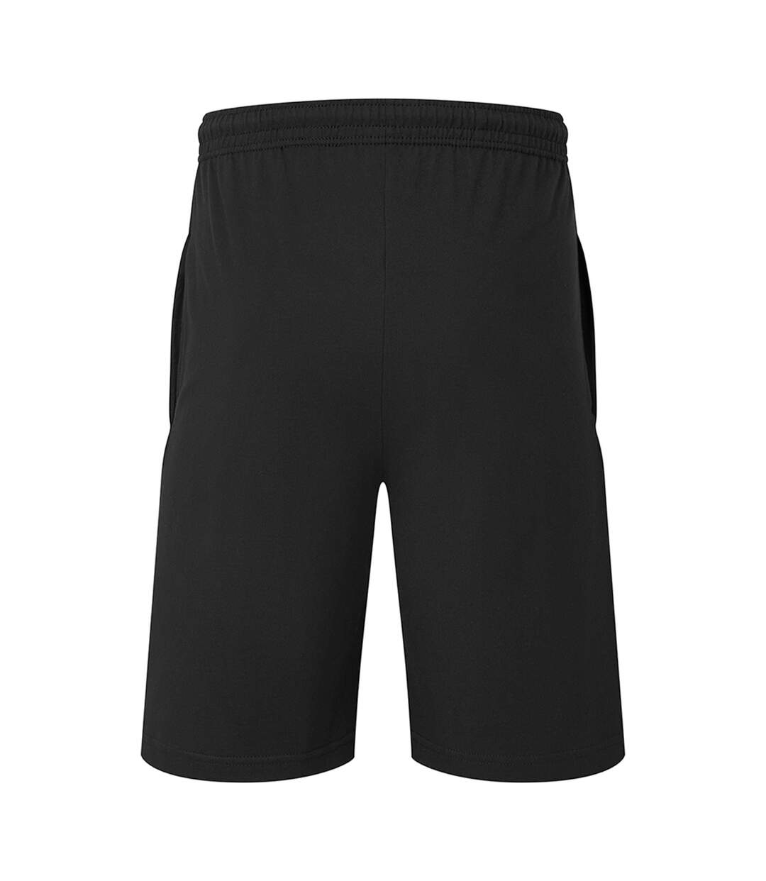 Mens Iconic Jersey Shorts Black Fruit Of The Loom-3