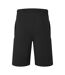 Mens Iconic Jersey Shorts Black Fruit Of The Loom-3