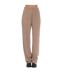 Womens/ladies cira plisse trousers mink Vero Moda-1