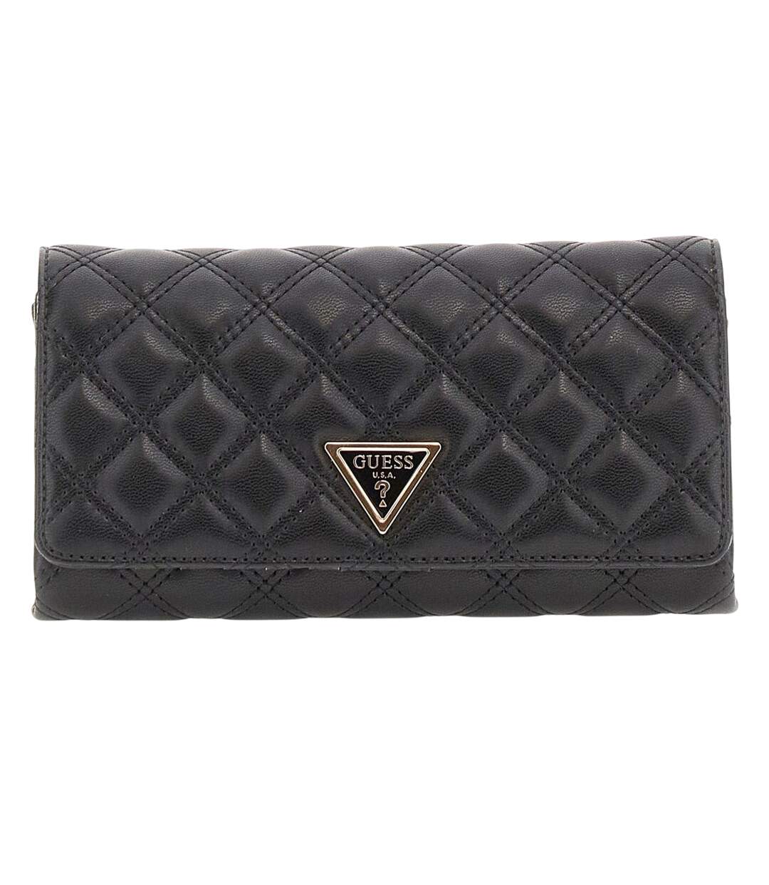 Pochette Motif/style Matelassé Giully Taille Unique Noir Guess-1