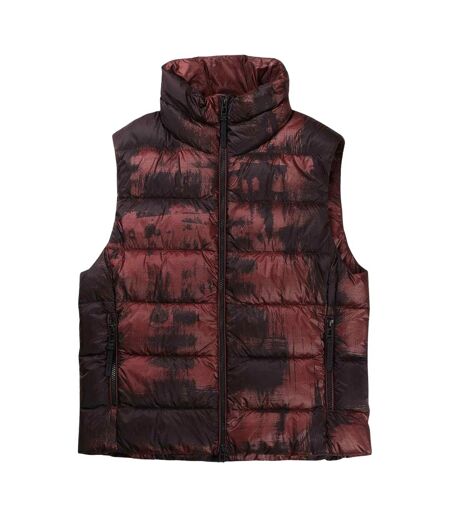 Veste Sans Manches Motif/style Abstrait Laurel Femme Rouge Belstaff