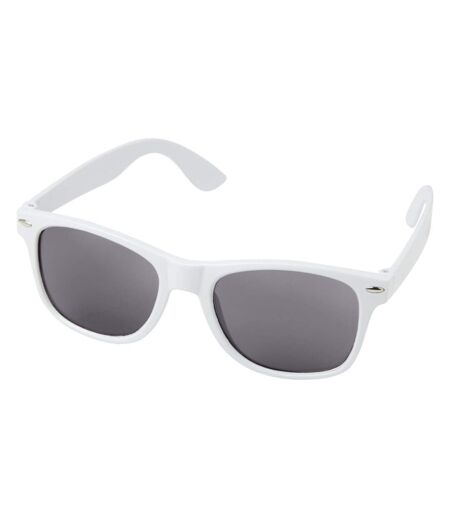 Bullet Sun Ray RPET Sunglasses (White) (One Size) - UTPF3817