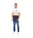 T-shirt henpanel homme blanc Henleys-3