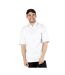 Kustom Kit Mens St. Mellion Mens Short Sleeve Polo Shirt (White/Bright Red) - UTBC615