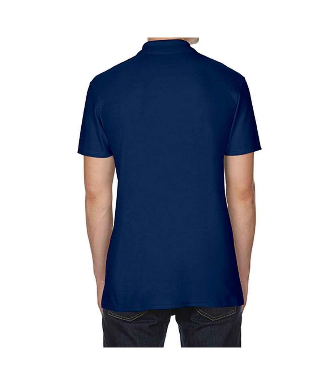 Polo manches courtes homme bleu marine Gildan Gildan